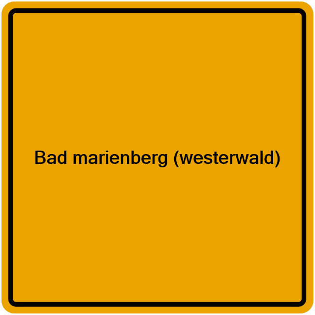 Einwohnermeldeamt24 Bad marienberg (westerwald)
